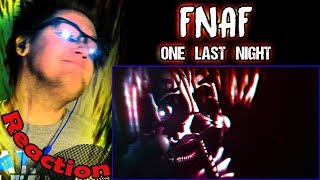 quotOne Last Nightquot FNAF Song ft CG5 HalaCG Nenorama by Siege Rising REACTION  BEAT DROP [upl. by Ophelie]