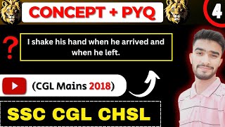 Rule  PYQ • DAY  04 • English for SSC CGL CHSL MTS [upl. by Otha]