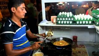 Ahmedabad Street Food Omelette Center Ahmedabad India Video 1  Shot on Fujifilm XT1 [upl. by Gennaro]