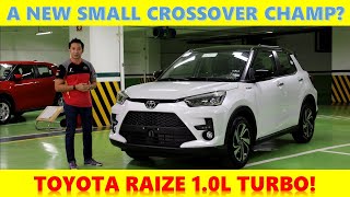 Is The 2022 Toyota Raize Turbo the New Small Crossover Champ Car Feature [upl. by Aifoz]