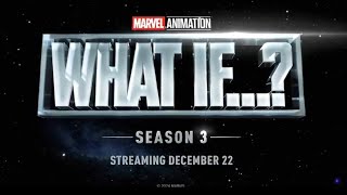 WHAT IF SEASON 3 TRAİLER 2024 d23 marvel disney whatif disneyplus [upl. by Aikym]