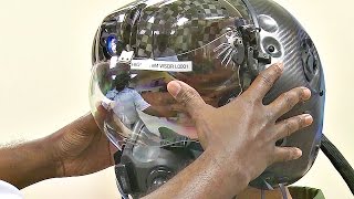 This 400000 F35 Helmet Can Let Pilot See Through Plane  Test Fit [upl. by Pellegrini]