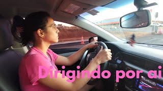 Dirigindo carro automático errei na rotatória de novo 😩 dirigindo ansiedade [upl. by Carie]