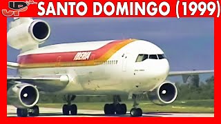 Plane Spotting Memories from SANTO DOMINGO Airport 1999 [upl. by Durman]