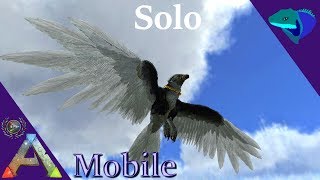 HIGH LEVEL ARGENTAVIS TAMING SCORPIONS RUIN THINGS Solo ARK Mobile S1E20 [upl. by Hcnarb990]