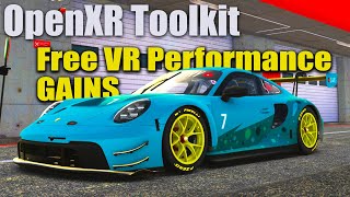 How to Install and Setup OpenXR Toolkit with iRacing in VR [upl. by Stasny888]