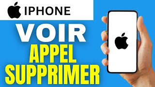 Comment voir les appel supprimer sur iPhone [upl. by Capp]