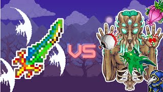 Terra Blade Vs All Bosses  Terraria [upl. by Neslund796]