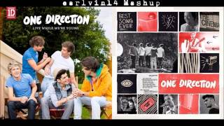 Live While Were Young vs Best Song Ever  Mashup  One Direction [upl. by Tempa]