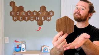 Easy Customizable Name Sign For Beginner CNC Woodworkers [upl. by Shaya]