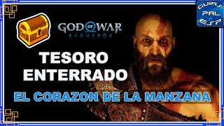 Tesoro Enterrado  El Corazón de la Manzana Svartalfheim  GoW Ragnarök  Guía de coleccionables [upl. by Balch]