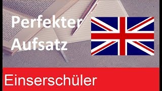 Perfekter EnglischAufsatz schreiben  So gelingt die 10  Lerntipps  Einserschüler [upl. by Trici]