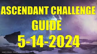 Destiny 2  Ascendant Challenge Guide and Location 5142024 [upl. by Thorvald909]