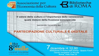 PARTECIPAZIONE CULTURALE E DIGITALE [upl. by Robin]