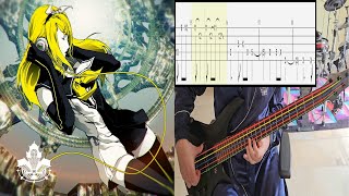 Kagamine Rin  Meltdown Live  Bass Cover With Tab Bass Only [upl. by Annazus134]