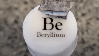 Water and Beryllium  NO REACTION reply to Terrence Howard rocket engineer lawyer [upl. by Azerila]