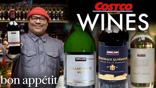 Sommelier Tries Every Costco Wine  World Of Wine  Bon Appétit [upl. by Etnauq]