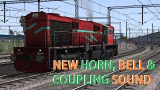 New Horn Bell and Coupling Sound in WDM3D [upl. by Aramad]