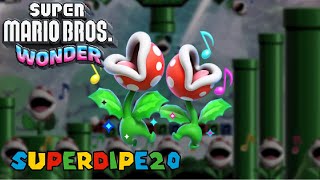 Piranha Plants on Parade  Super Mario Bros Wonder [upl. by Gardiner719]