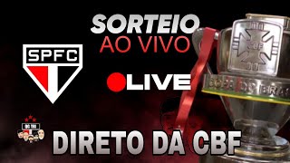 AO VIVO SORTEIO DA COPA DO BRASIL 2024 DIRETO DA CBF [upl. by Donica677]