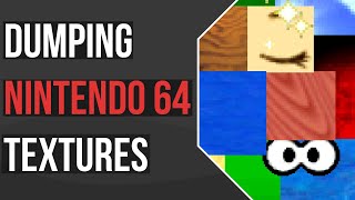 Dumping Nintendo 64 Textures With Project64 and GlideN64 Plugin Project64 v232 [upl. by Coke448]