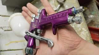 Hands On Devilbiss SRI PRO Spray Gun [upl. by Anaicilef]