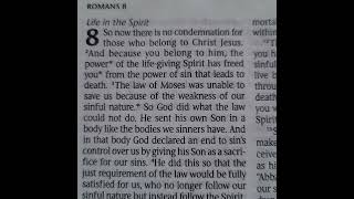 Romans 8 14 NLT sinfulnature sacrifice [upl. by Aromat483]