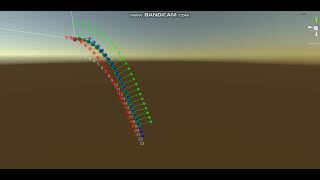 Dynamic Size Cosserat Rod With Direct Solver [upl. by Kerred]