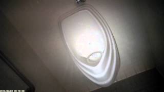 Newly Installed Disgusting Waterless Urinal [upl. by Sinegold]