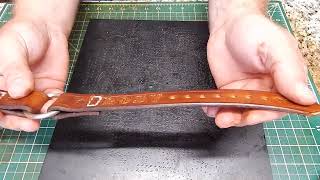 Making a Leather Dog Collar [upl. by Ynnavoeg]