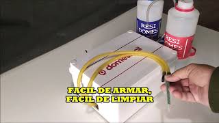 COMO HACER DOMES DE RESINA CON DOMESFACIL [upl. by Semmes281]