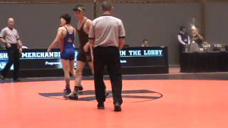 EIWA Welsh Lehigh dec Tao American 149 lbs finals [upl. by Anaid]