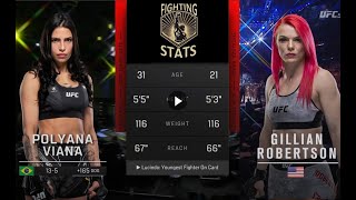 UFC297 Gillian Robertson vs Polyana Viana Full Fight Breakdown [upl. by Annaiviv263]