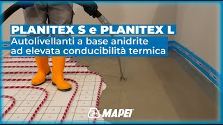 Autolivellante  Alta conducibilità termica  per massetti desolidarizzati  Planitex S amp Planitex L [upl. by Hales237]