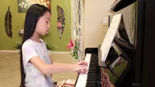 Amber 10262024  Piano Sonata in C major No 16 K 545 by Mozart Before audition [upl. by Ardnik]