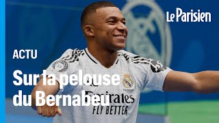 Les premiers pas de Mbappé avec le maillot du Real Madrid [upl. by Ijneb]