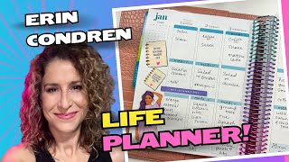 How to focus on HEALTH in your LIFE and PLANNER  Erin Condren [upl. by Ellecrag865]