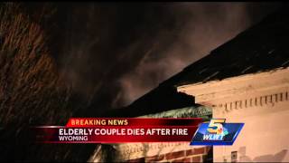 Wyoming house fire claims life of 2 homeowners [upl. by Derej]