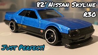 Hot Wheels 82’ Nissan Skyline R30 Multipack Exclusive Review And Showcase “Just Perfect” [upl. by Laro]