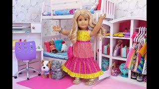 Instagram Followers Create My Rainbow American Girl Doll Room [upl. by Sinnej]