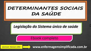 Determinantes Sociais da Saúde aula 1 [upl. by Korman615]