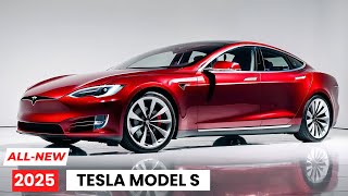 Unveiled New 2025 Tesla Model S  Enhanced Autopilot amp Plaid Powertrain [upl. by Kirch453]