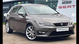 Approved Used SEAT Leon 20 TDI CR FR Euro 5 ss 5dr  Crewe SEAT amp CUPRA [upl. by Romito]