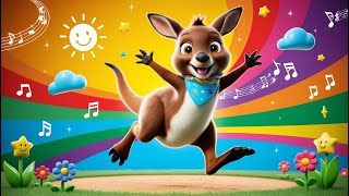 The Jumpy Kangaroo  Nursery Rhymes And Kids Songs  Fun Songs For Kids  kidssong Sweatbees1411 [upl. by Elockin820]