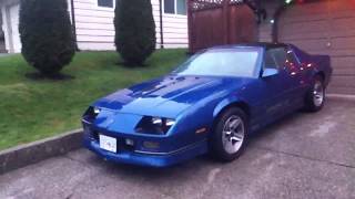 1986 Camaro IROCZ28 305 TPI Fuel Injected Walkaround [upl. by Aiksas678]