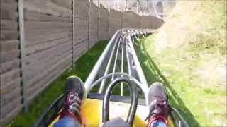 Sommerrodelbahn Alpine Coaster Golm [upl. by Virginie]