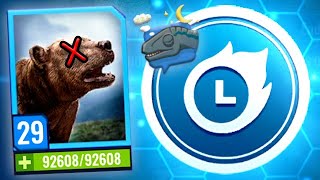 92000 HP ARCTODUS BOSS ALABASTER ISLA EVENT JURASSIC WORLD ALIVE [upl. by Akenehs]