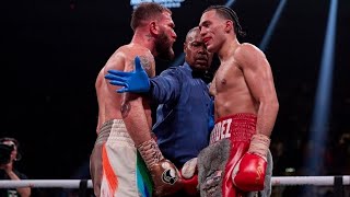 David Benavidez vs Caleb Plant  Full Fight Highlights [upl. by Sally]