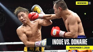 FULL FIGHT  Naoya Inoue vs Nonito Donaire DAZN REWIND [upl. by Sukramaj]