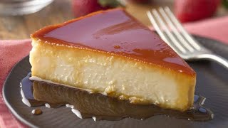 La mejor receta de FLAN NAPOLITANO CON QUESO CREMA [upl. by Gordie]